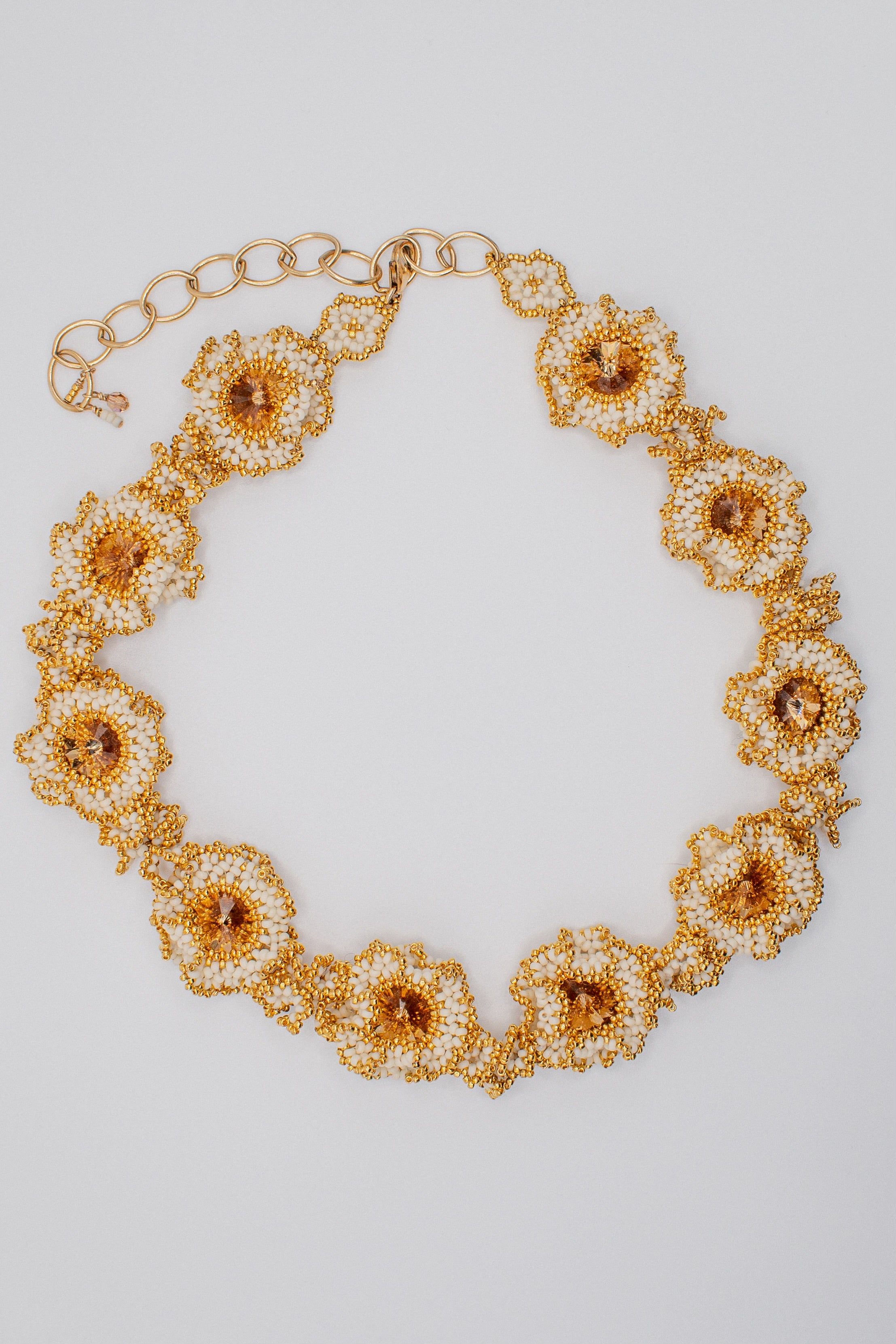 Charlotte Necklace Double Ruffle